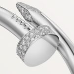 Cartier Juste un Clou bracelet, large model, diamonds - Image 3